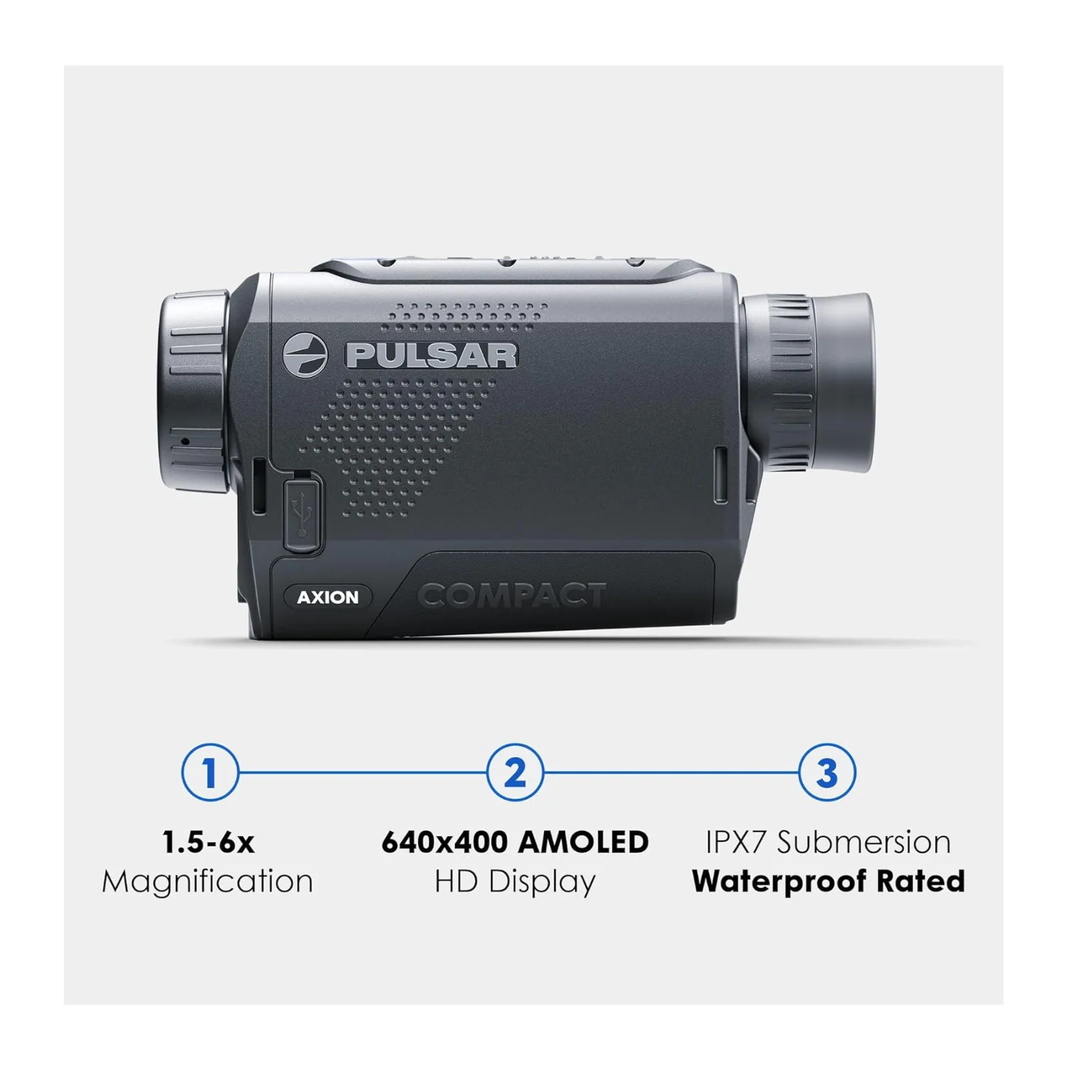 Pulsar Axion XQ19 Compact Thermal Imaging Monocular - Image 4
