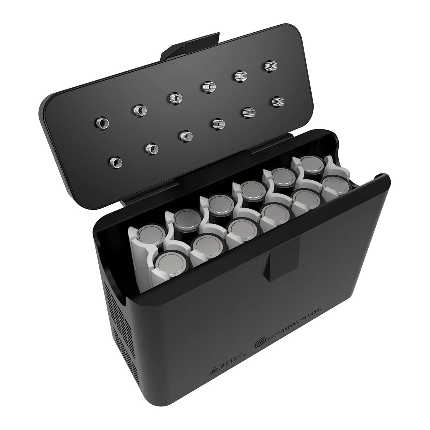 East Brooklyn Labs RadCad Battery Charger and Caddy for AA Rechargeable Batteries