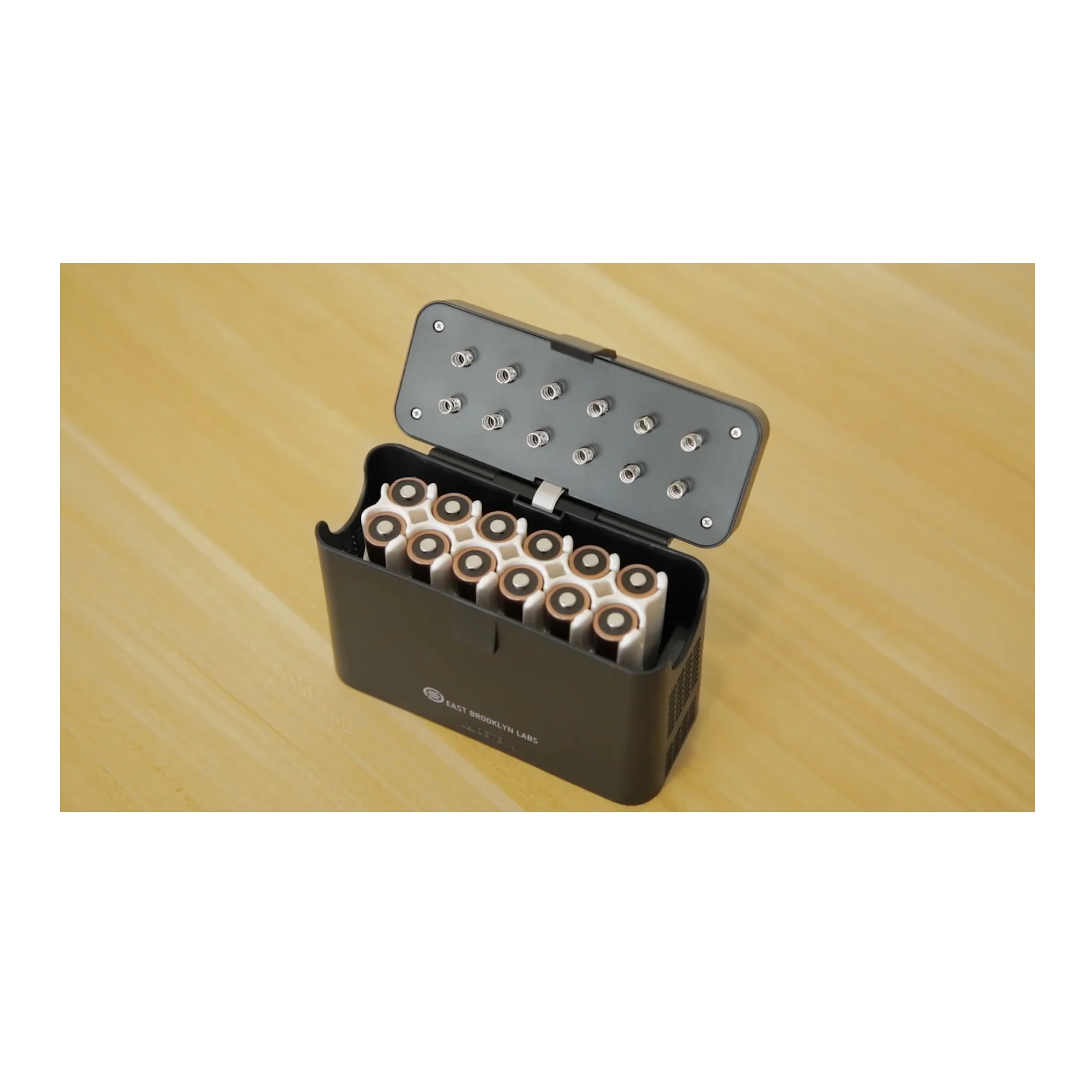 East Brooklyn Labs RadCad Battery Charger and Caddy for AA Rechargeable Batteries - Image 12