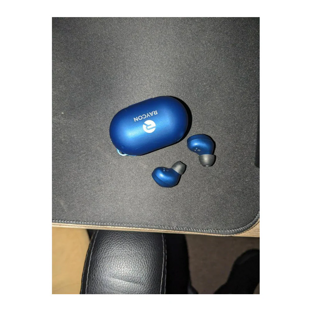 Raycon The Everyday Bluetooth Wireless Compact Earbuds (Electric Blue) - Image 6