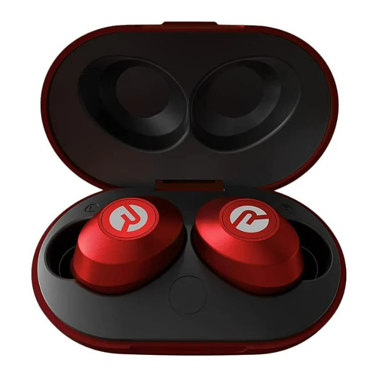 Raycon The Everyday Bluetooth Splash Resistant IPX6 Wireless Earbuds (Flare Red) - Image 3