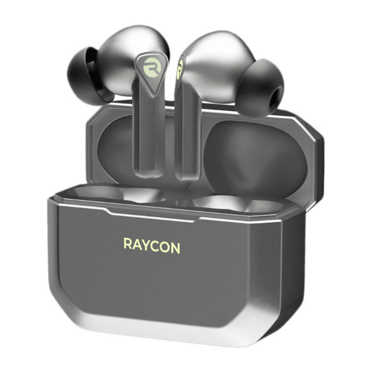 Raycon Gaming Bluetooth True Wireless Earbuds (Jet Silver) - Image 3