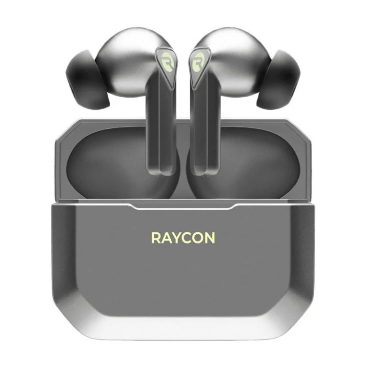 Raycon Gaming Bluetooth True Wireless Earbuds (Jet Silver) - Image 4