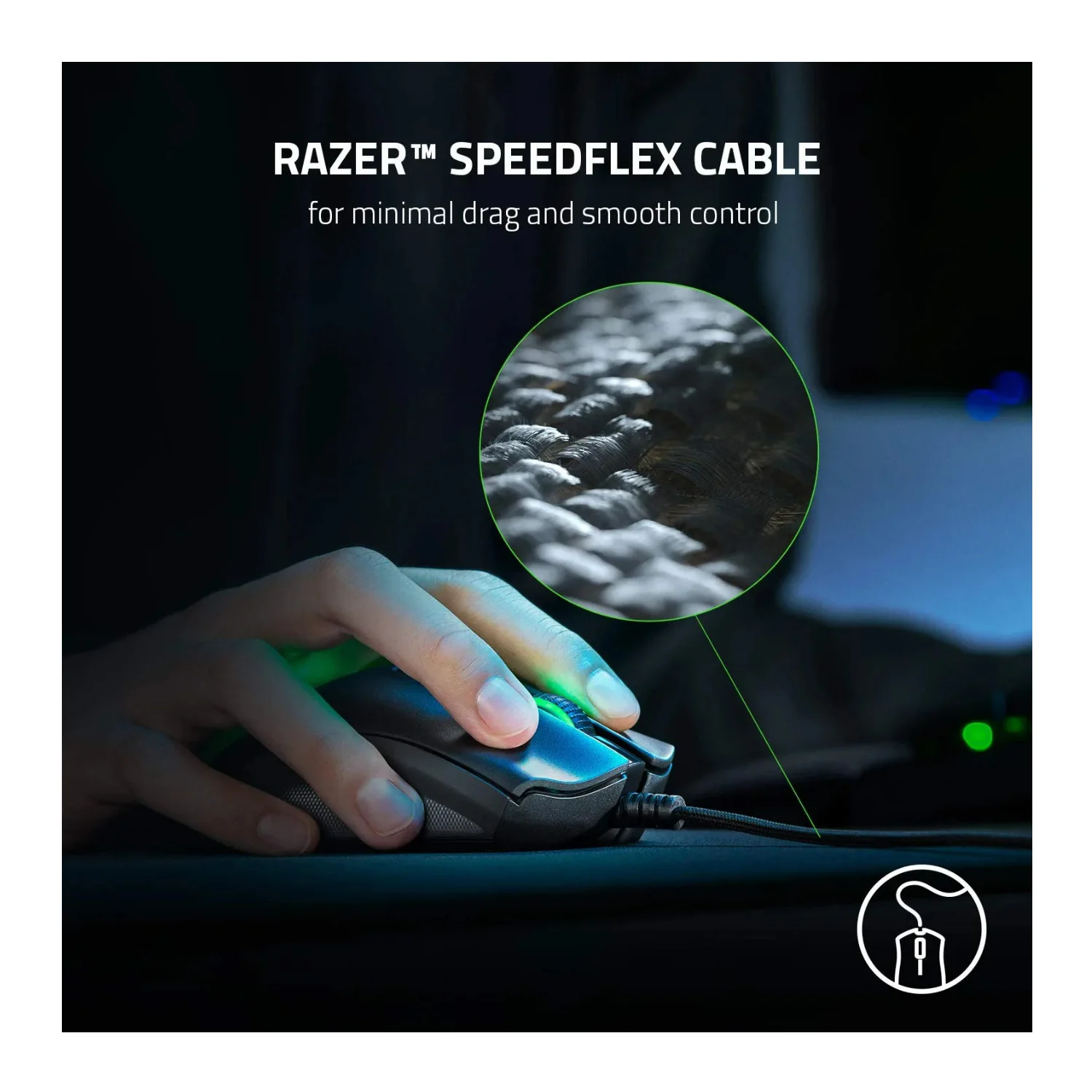 Razer DeathAdder V2 Gaming Mouse (Black) - Image 4