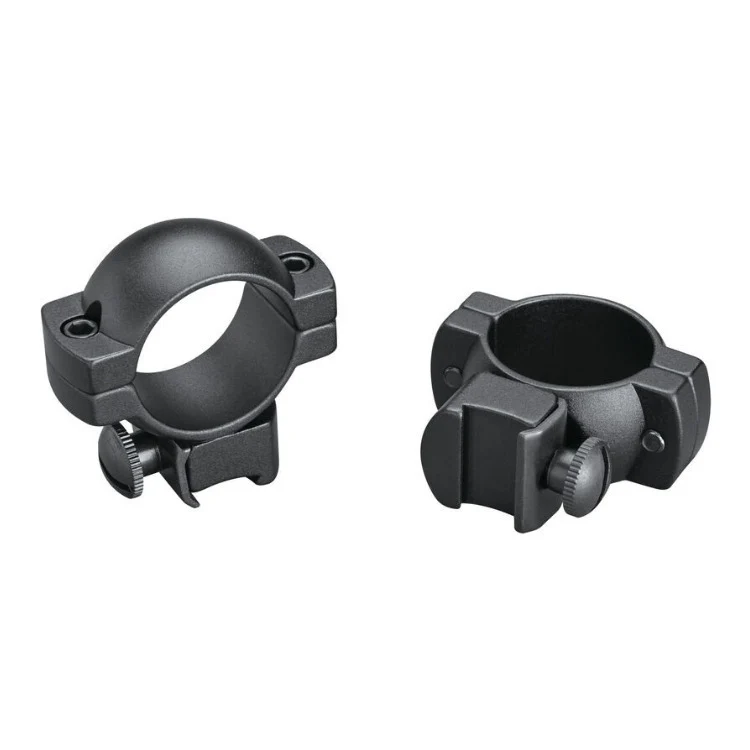 Redfield Aluminum Rings (Medium, Matte, 0.22 Cal)