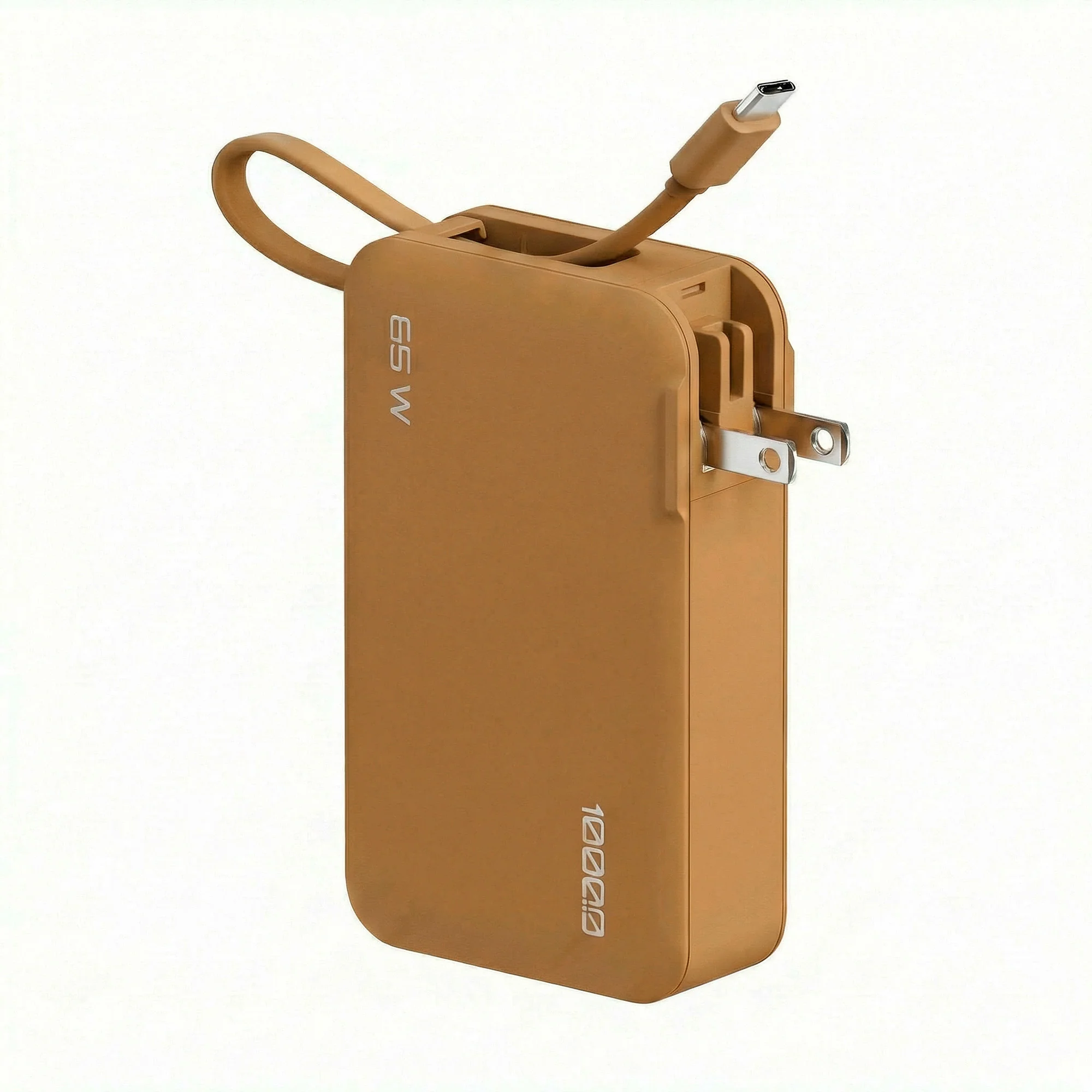 ReelCharge 10,000 mAh 65W Power Bank Flex (Orange) - Image 5