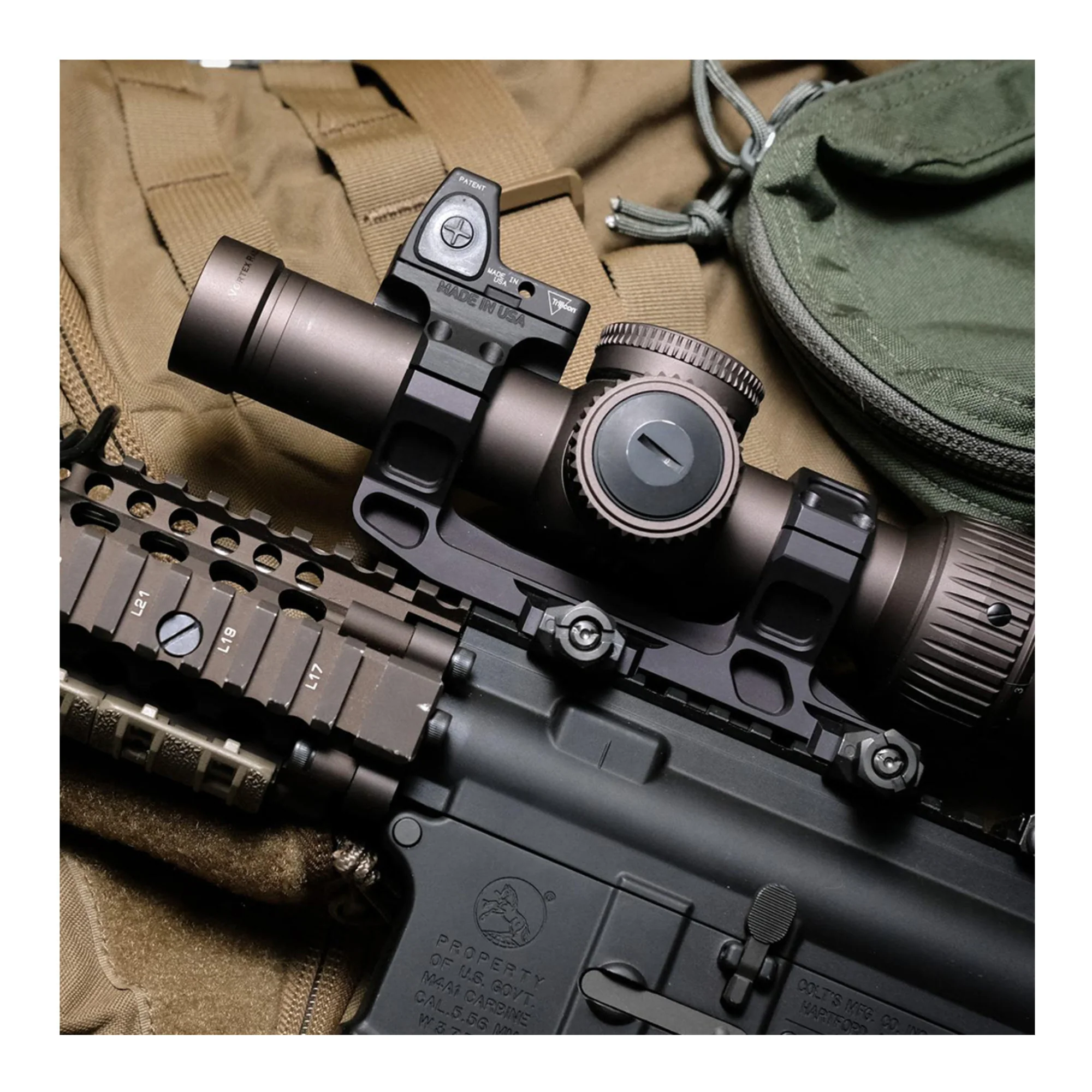 Reptilia ROF-90, MIL-STD for Geissele 30mm and AUS Mount (Black Anodized) - Image 5