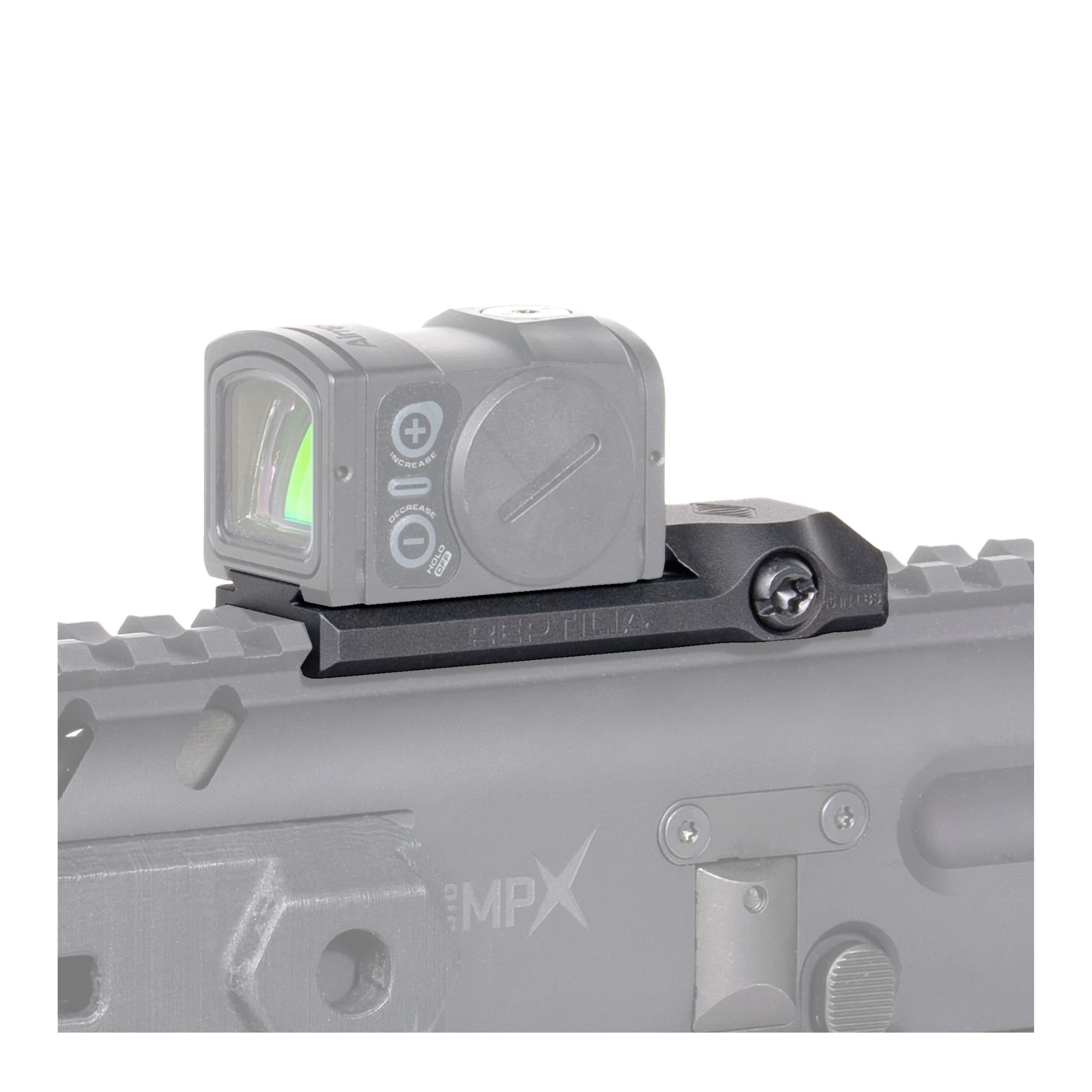 Reptilia Ultra Low Height DOT Mount for Aimpoint ACRO and Steiner MPS (Black)