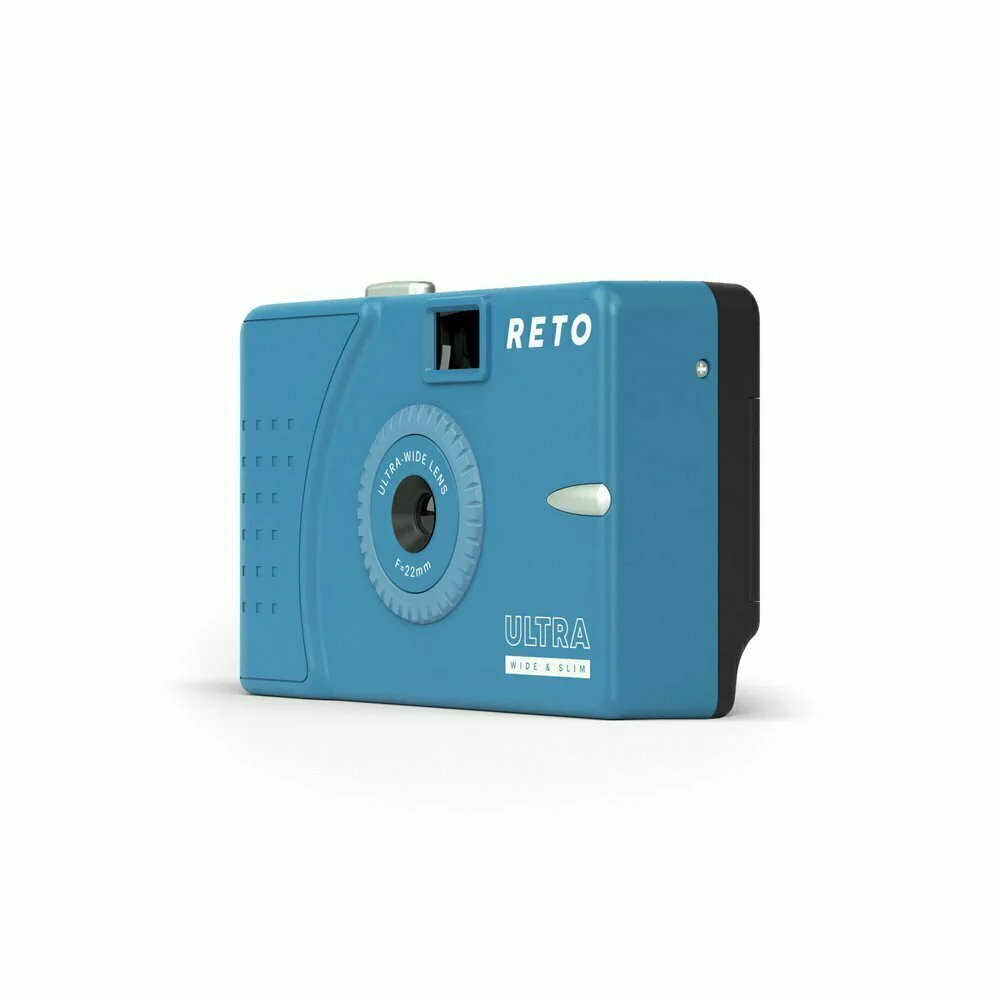 Reto 35mm Ultra Wide and Slim Film Camera with 22mm Lens (Murky Blue) - Image 2
