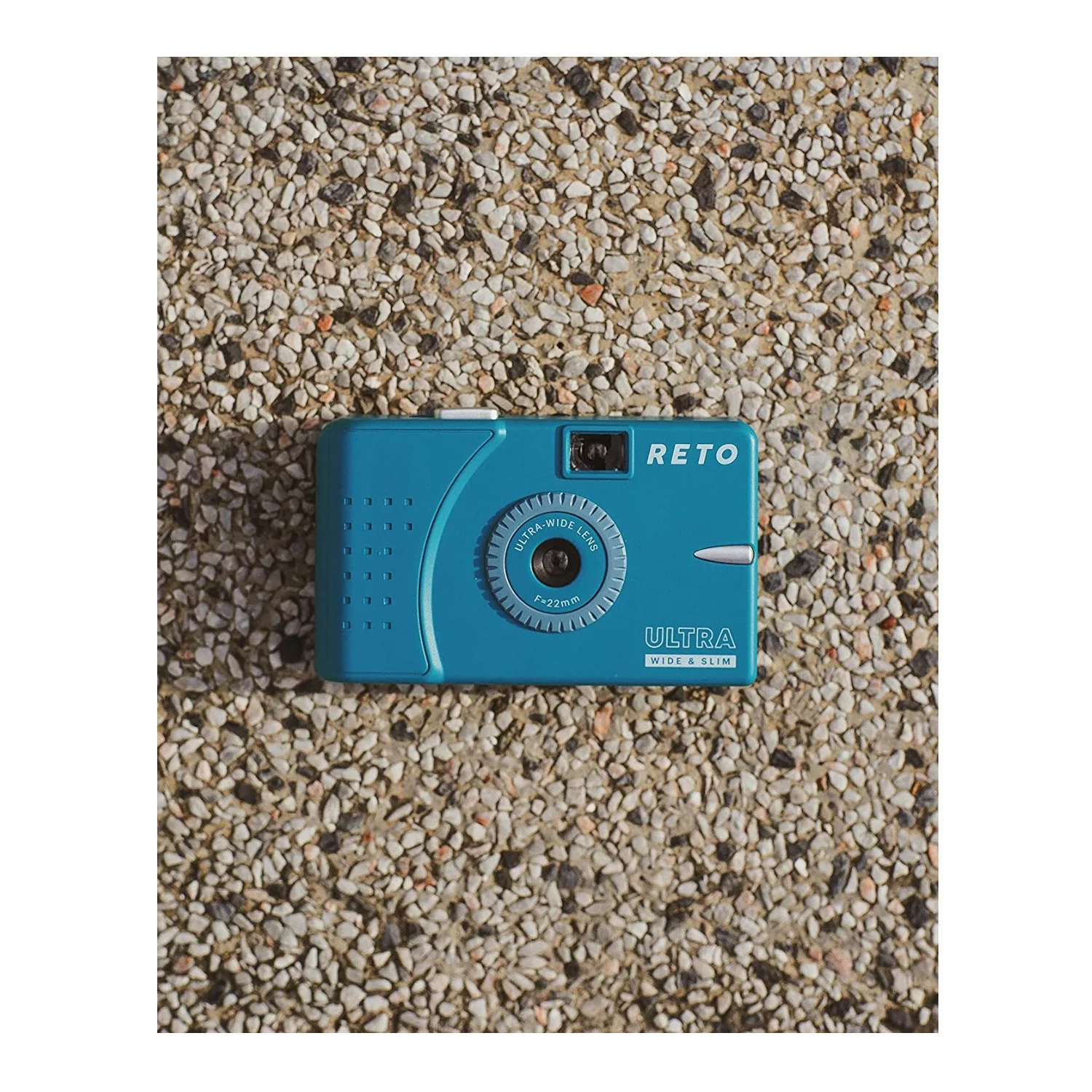 Reto 35mm Ultra Wide and Slim Film Camera with 22mm Lens (Murky Blue) - Image 5