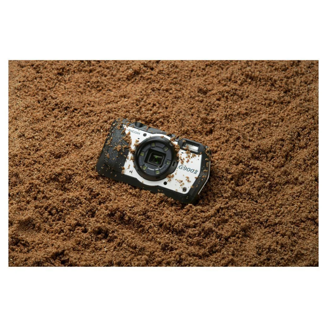 RICOH G900 II Waterproof Camera with Camera Memo Feature and 20 Megapixels (Black and Pearl White) - Image 7