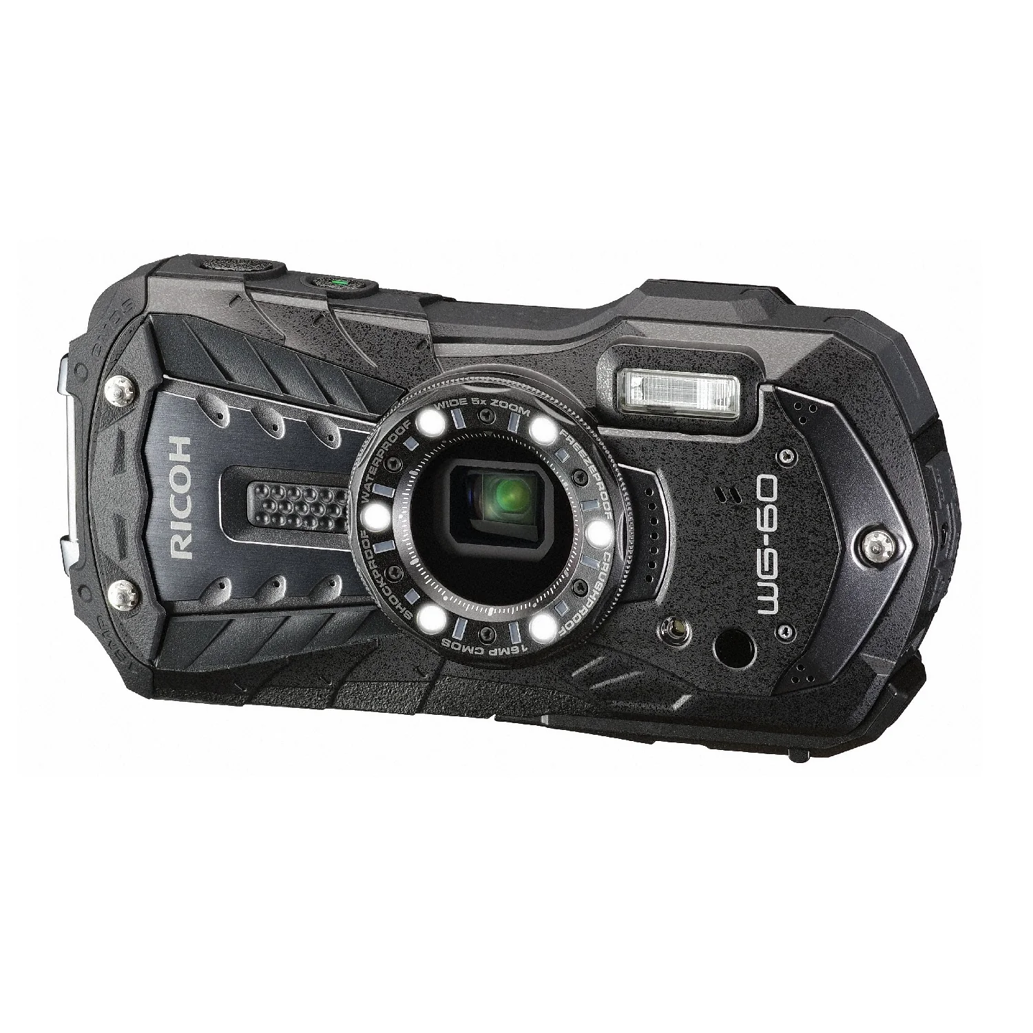 Ricoh WG-60 Digital Camera (Black) - Image 2
