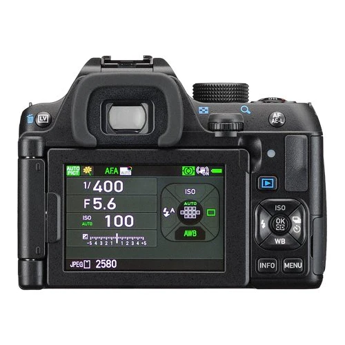 Pentax K-70 DSLR with SMC DA 18-55mm f/3.5-5.6 AL WR Lens (Black) - Image 2