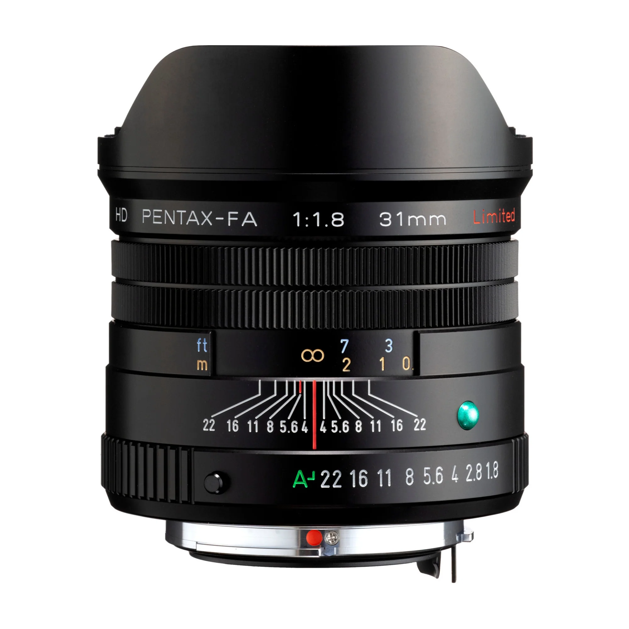 HD Pentax-FA 31mm f/1.8 Limited Lens (Black) - Image 2