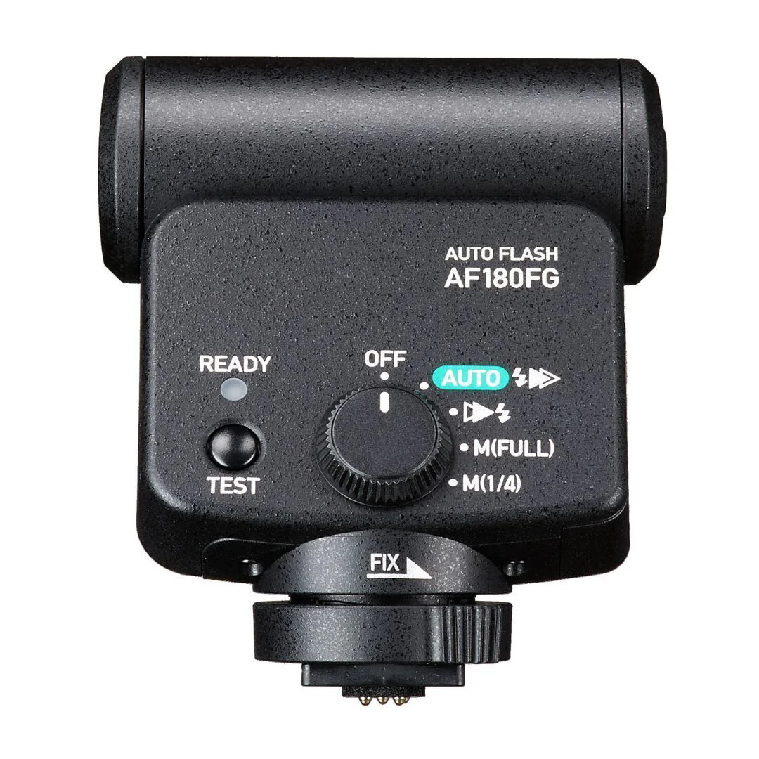 PENTAX AF180FG Auto Flash with Built-In Wide-Angle Panel and Weather-Resistant Construction (Black) - Image 4