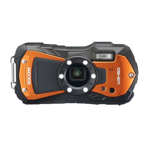 Ricoh WG-80 Digital Camera (Orange) - Image 3