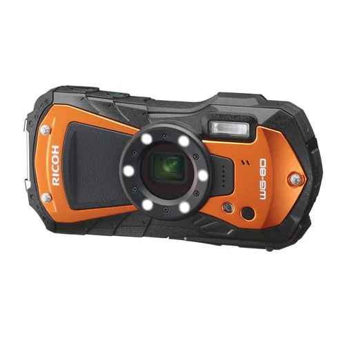Ricoh WG-80 Digital Camera (Orange) - Image 9