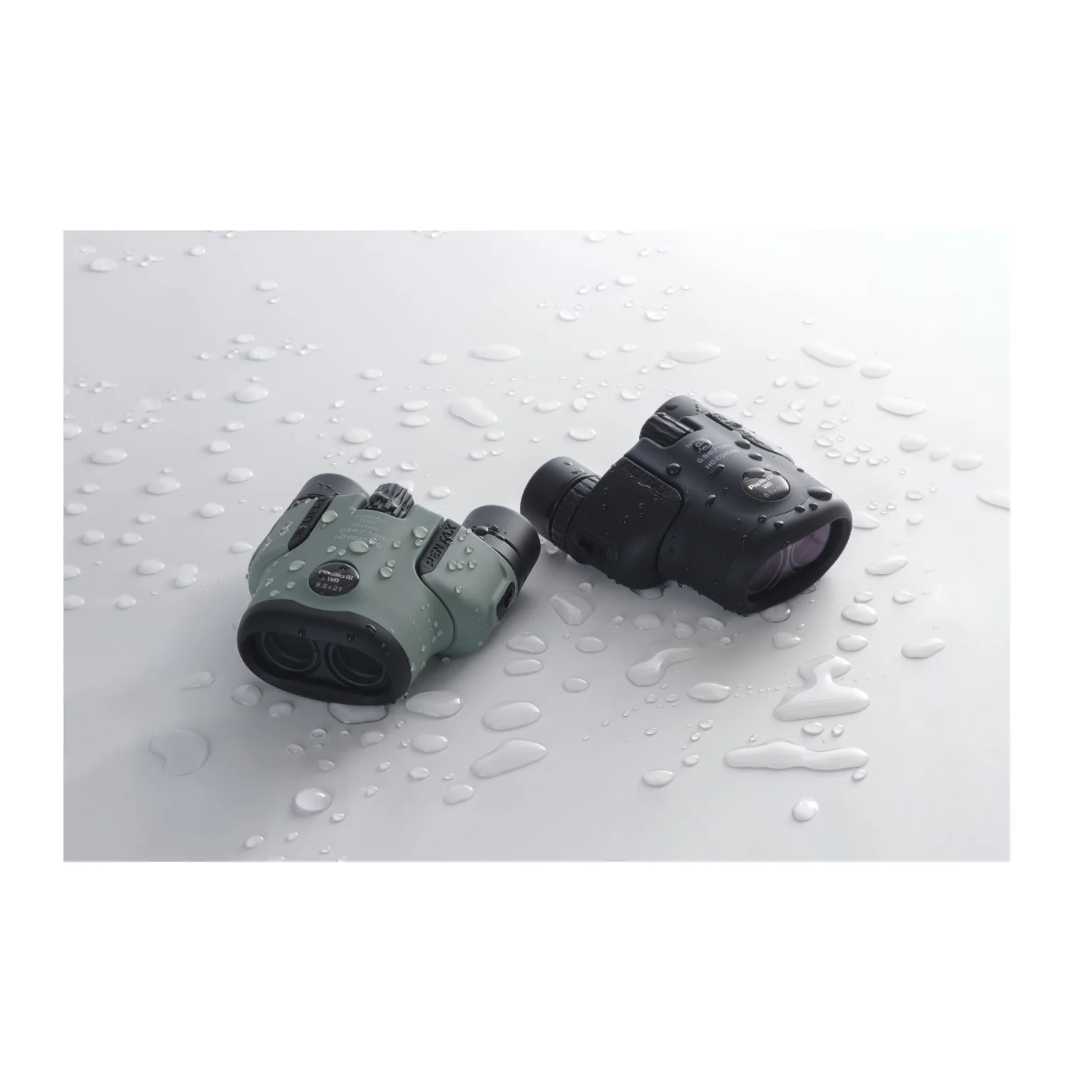 Pentax Papilio III 6.5x21 WR Binoculars with HD Coating 50cm Close Focus (Olive) - Image 7
