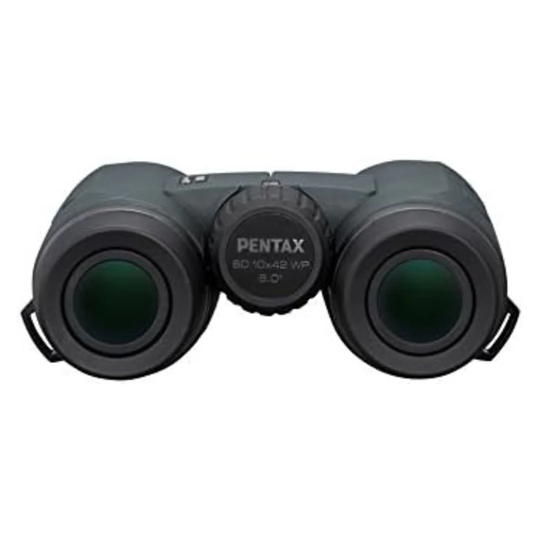 Pentax SD 10x42 WP Binoculars with Premium Multi-Layer Coatings and Rigid Body Construction (Green) - Image 4