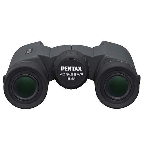 Pentax AD 9x28mm WP Binoculars with Premium Multi-Layer Coatings (Green) - Image 3
