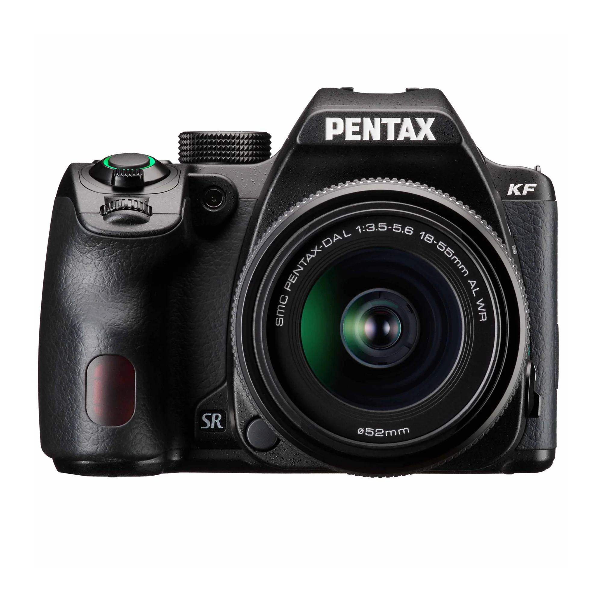 Pentax KF DSLR Camera (Black) and 18-55mm F3.5-5.6 AL WR Lens, Accessory Kit, Software, Memory Card - Image 2