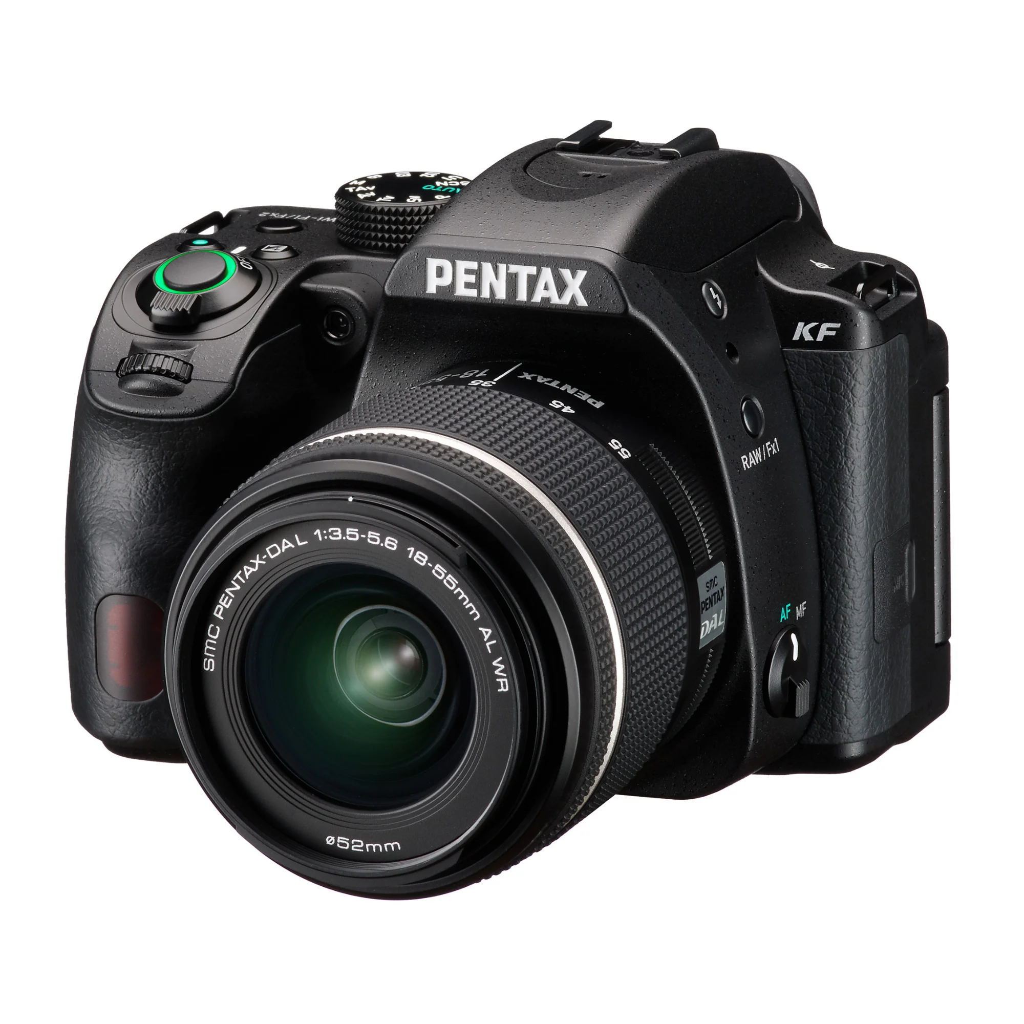 Pentax KF DSLR Camera (Black) and 18-55mm F3.5-5.6 AL WR Lens, Accessory Kit, Software, Memory Card - Image 7