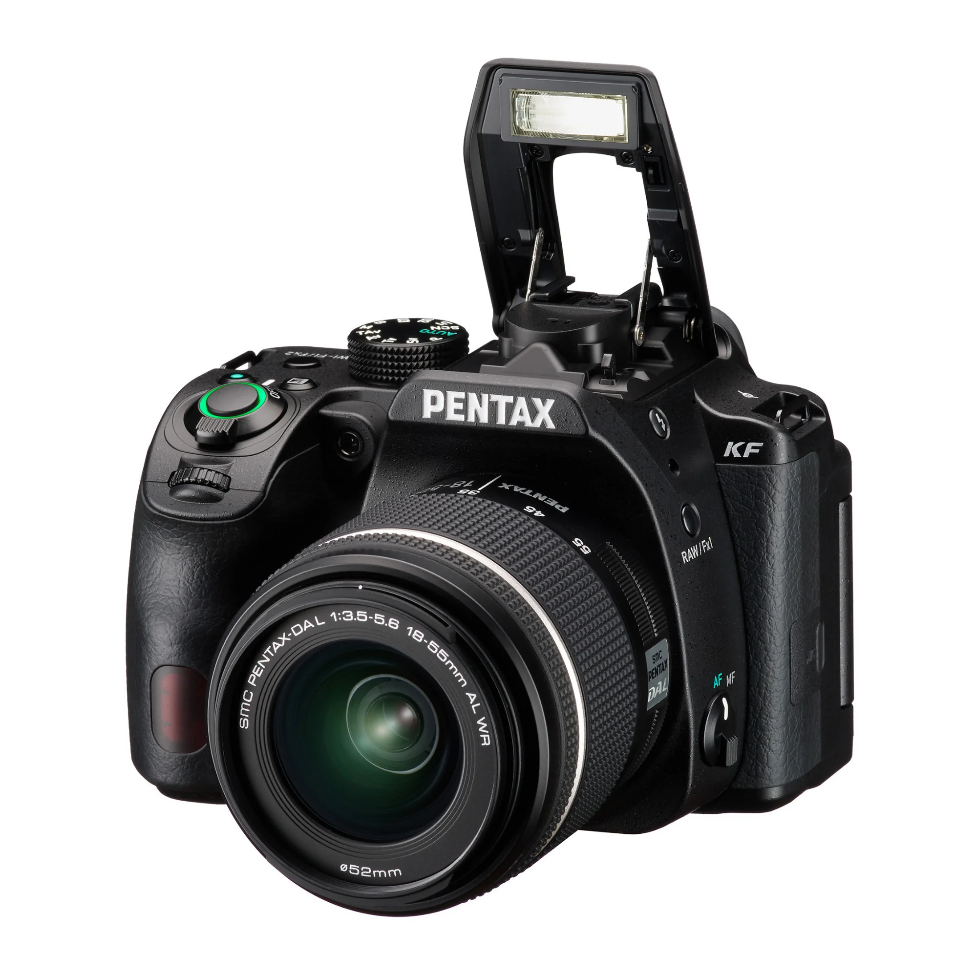 Pentax KF DSLR Camera (Black) and 18-55mm F3.5-5.6 AL WR Lens, Accessory Kit, Software, Memory Card - Image 8