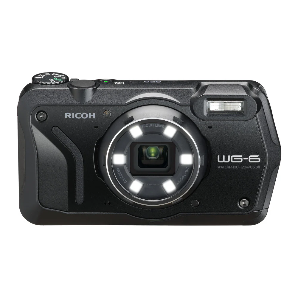 Ricoh WG-6 Digital Camera (Black) with 1 TB Portable Hard Drive, Gadget Bag with Accessory Kit - Image 5