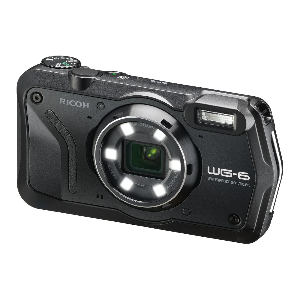 Ricoh WG-6 Digital Camera (Black) with 1 TB Portable Hard Drive, Gadget Bag with Accessory Kit - Image 6