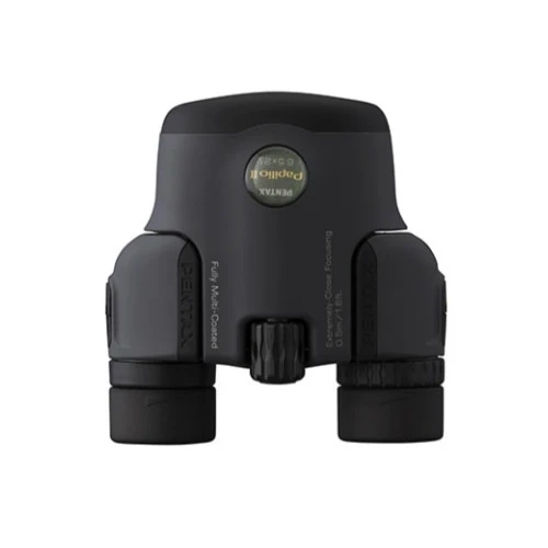 Pentax Papilio II 6.5 x 21 Porro Prism Binoculars with Harness and Lens Pen (Open Box) - Image 6