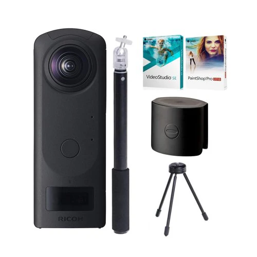 Ricoh Theta Z1 360 Camera with 51GB Internal Storage with Lens Cap and Corel Art Suite - Image 10