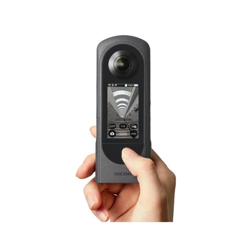 Ricoh Theta X 360-Degree Camera Bundle with Lens Cap for Theta X and Photo, Video and Art Software - Image 7