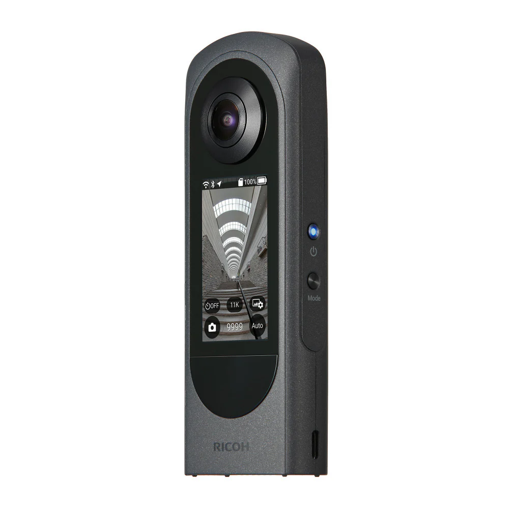 Ricoh THETA X 360-Degree Camera with 5 TB Portable Hard Drive, Gadget Bag with Accessory Kit - Image 7