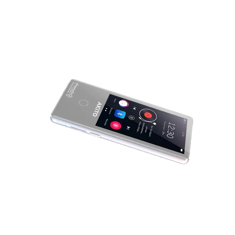 AKITO L5 16GB Kosher MP3 Player with Buttons, Built-in Speakers, Recorder, and Touch Screen (Silver) - Image 2