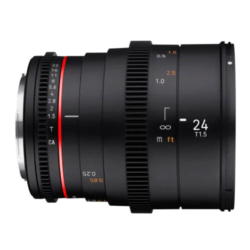 Rokinon 24mm T1.5 Cine DSX High Speed Wide Angle Cine Lens for Sony E - Image 3