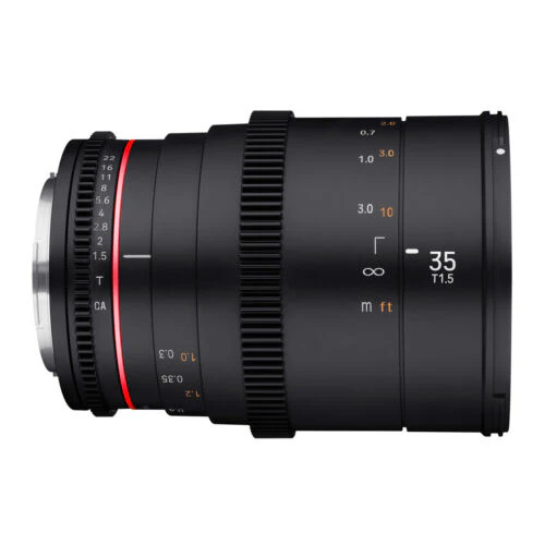 Rokinon 35mm T1.5 Cine DSX High Speed Wide Angle Cine Lens for Sony E - Image 3