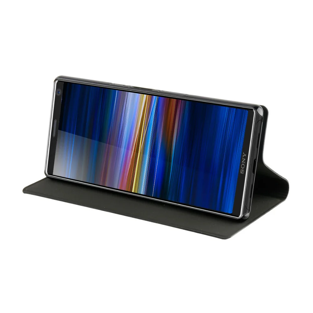 Roxfit Standing Book Case for Sony Xperia 10 (Black) - Image 3