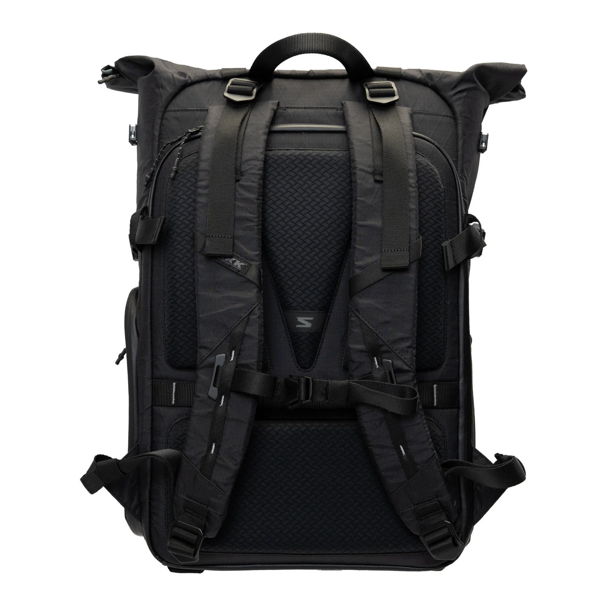 Sakk Gear Rolltop Ranger Water-resistant Camera Backpack (25L, Black) - Image 2