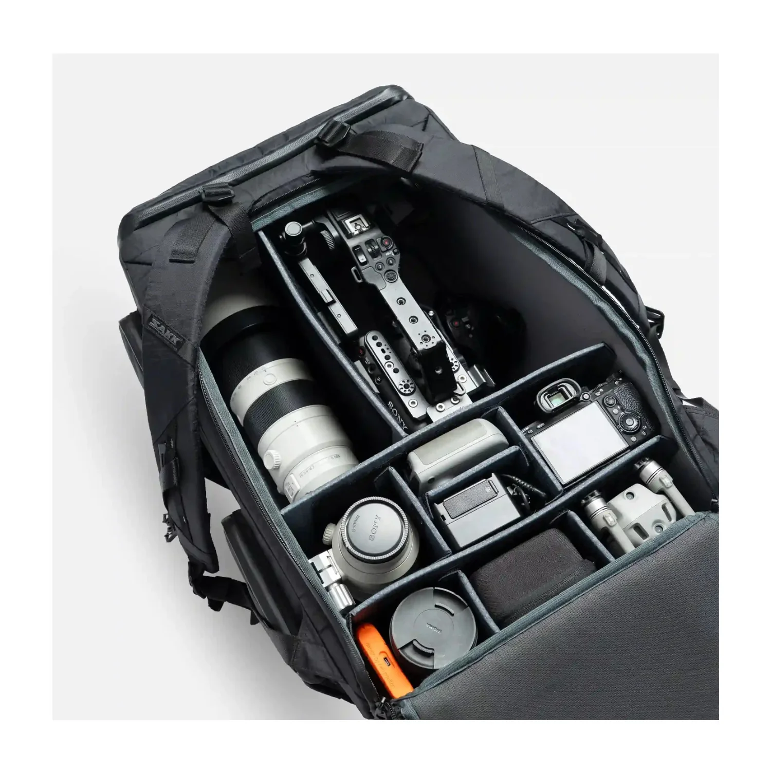 Sakk Gear Sakk Pack V2 52L Camera Backpack with Lens & Laptop Storage - Image 6