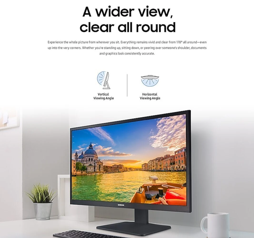 Samsung S33A Series 22″ FHD Monitor (Open Box) - Image 12