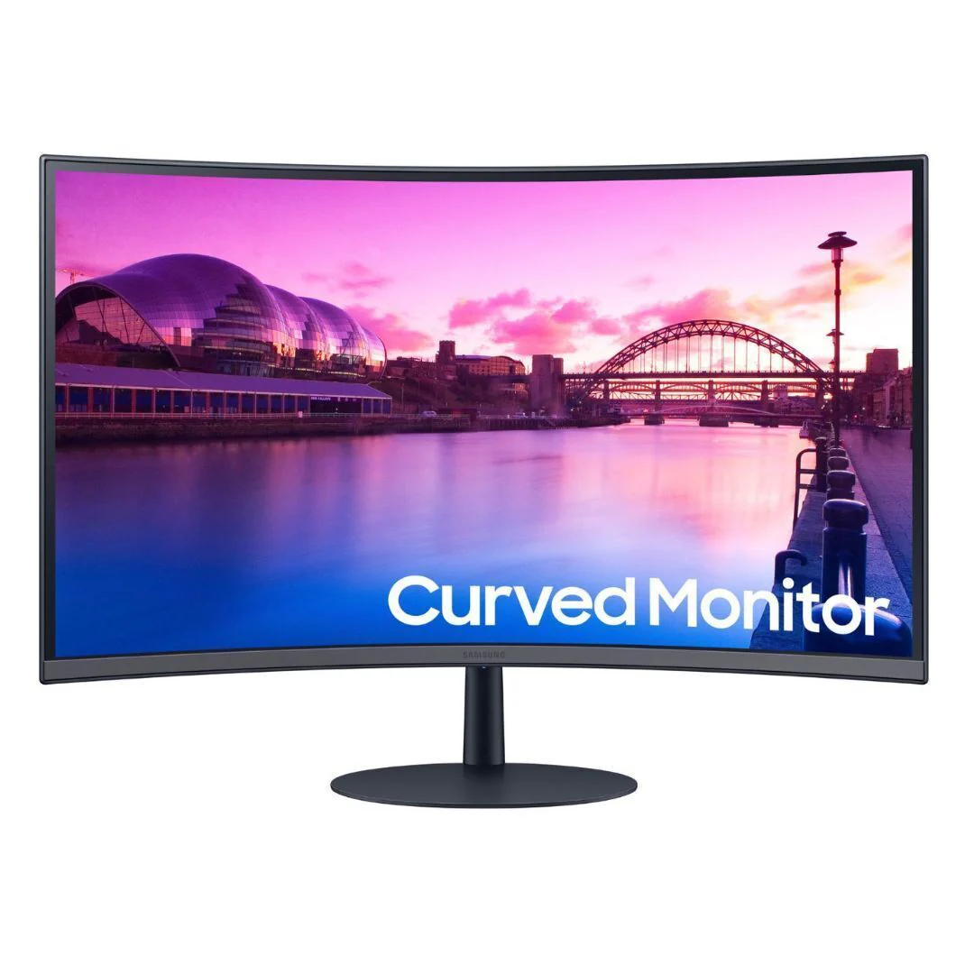 Samsung 27-Inch S39C FHD 75Hz 1000R Curve Monitor with Eye Comfort Technology (Black-Dark Blue Gray)