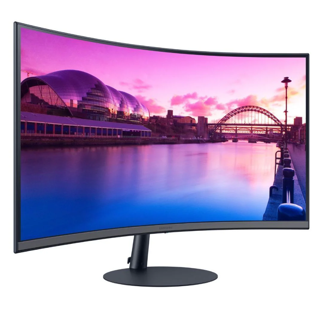 Samsung 27-Inch S39C FHD 75Hz 1000R Curve Monitor with Eye Comfort Technology (Black-Dark Blue Gray) - Image 2