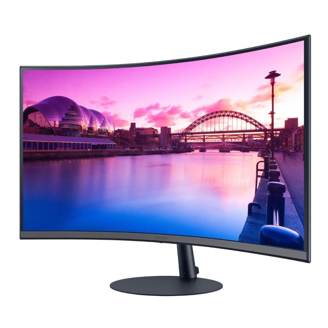 Samsung 27-Inch S39C FHD 75Hz 1000R Curve Monitor with Eye Comfort Technology (Black-Dark Blue Gray) - Image 3