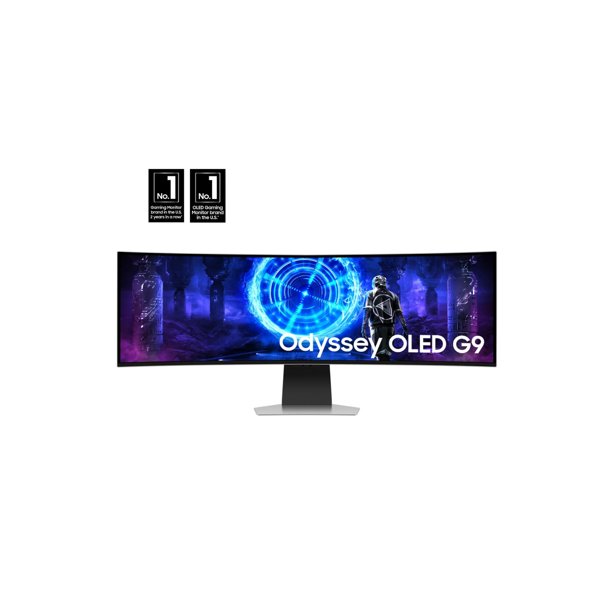 Samsung Odyssey G9 G95SD 49″ QD-OLED Curved Gaming Monitor (240Hz) (Used)