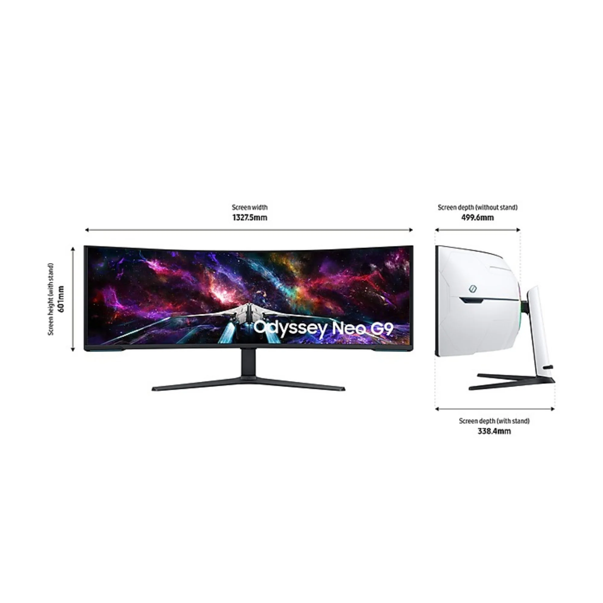 Samsung 57-Inch Odyssey Neo G9 G95NC Dual UHD Quantum Matrix Gaming Monitor - Image 10