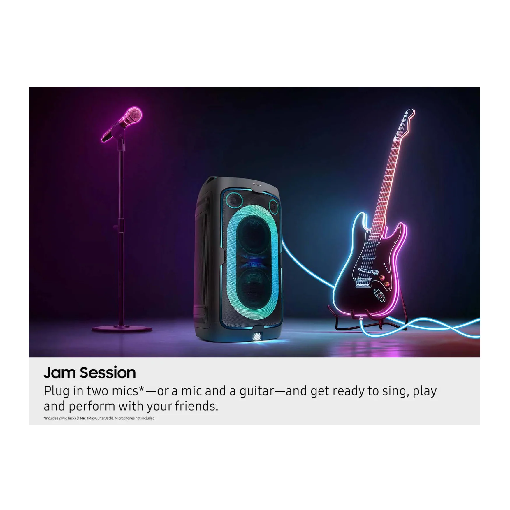 Samsung ST40F Sound Tower Portable Bluetooth Party Speaker with Built-In Battery - Image 8