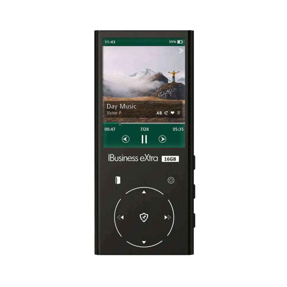 Samvix IBusiness eXtra 16GB Kosher MP3 Player (Black)