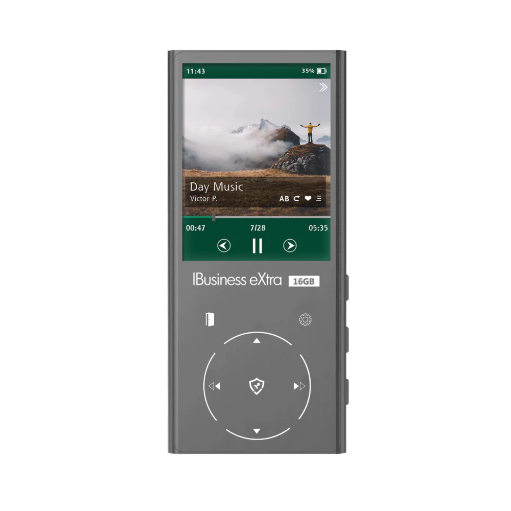 Samvix IBusiness eXtra 16GB Kosher MP3 Player (Silver)