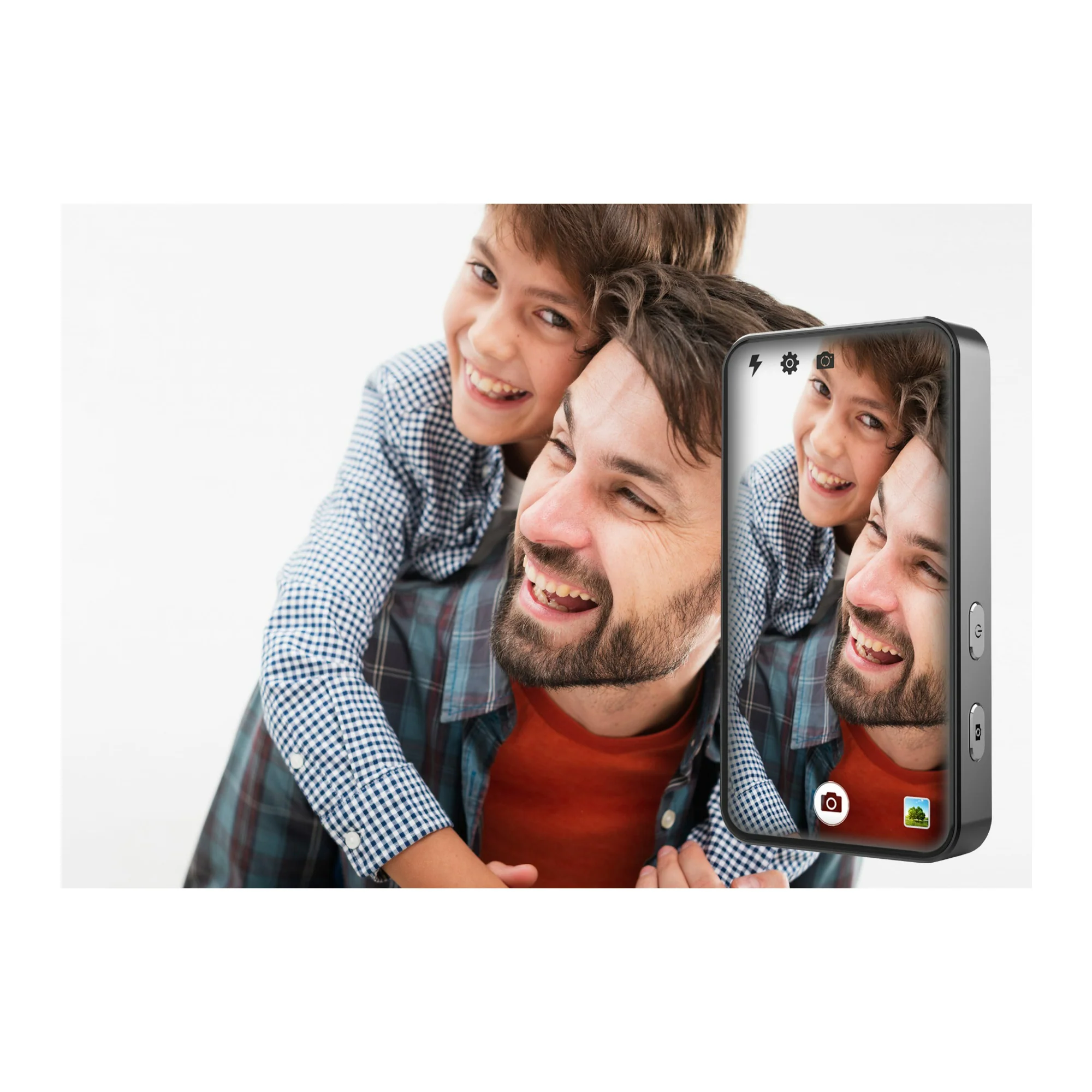 Samvix iCamera 2.0 Smart Digital Camera without Video, No Wi-Fi or Bluetooth (Black) - Image 3