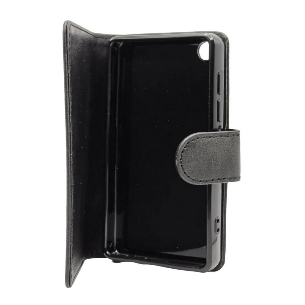 Samvix Book-Style Leather Case for iPlatinum Music Q6 MP3 Player with Durable Build (Black) - Image 6